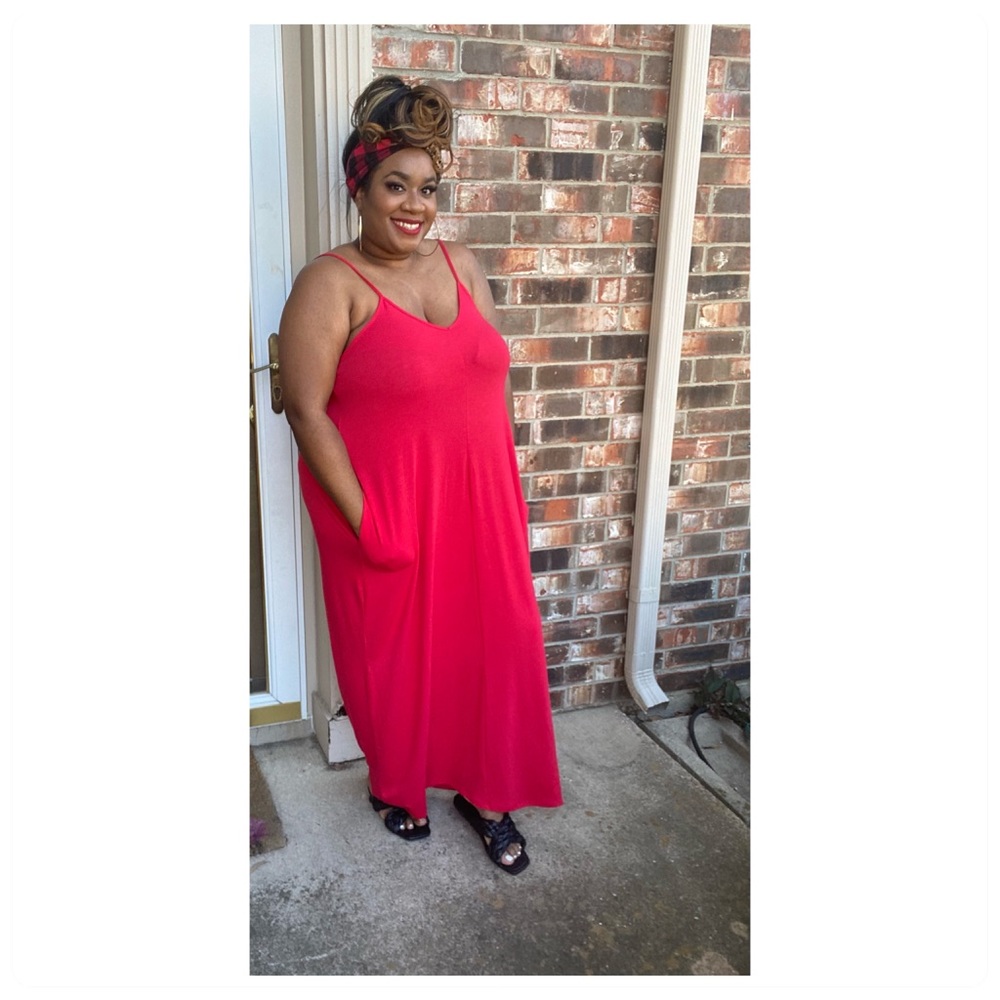 Red Maxi Dress